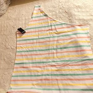 Torrid 4X One Shoulder Tank